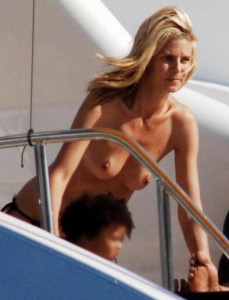 Heidi Klum leaked yacht