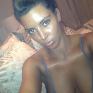 Kim Kardashian leaked selfie