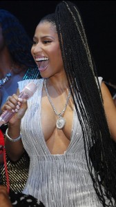 Nicki Minaj big sexy cleavage