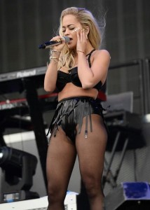Rita Ora on stage
