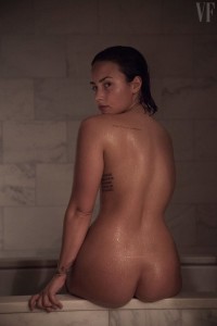 Demi Lovato naked at bath