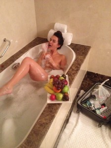 Jennifer Metcalfe bath nude