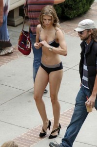 AnnaLynne McCord Bikini Candids Hot