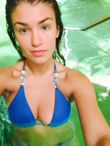 Amy Willerton bikini selfie