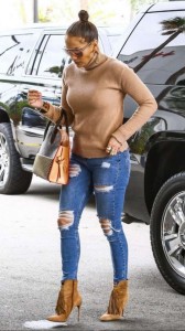 Jennifer Lopez blue jeans