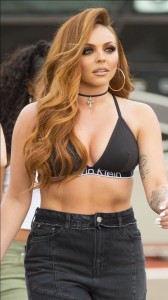 Jesy Nelson hot cleavage