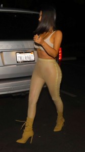 Kim Kardashian hot legs