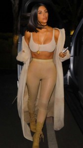 Kim Kardashian sexy leggins