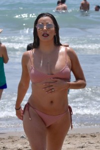 Eva Logoria hot on beach