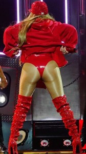 Jennifer Lopez big arse on stage