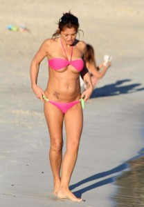 Danniella Westbrook slim bikini