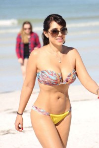 Andrea Calle hot bikini