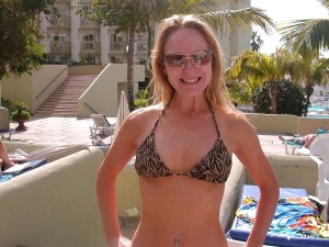 Michelle Hardwick bikini